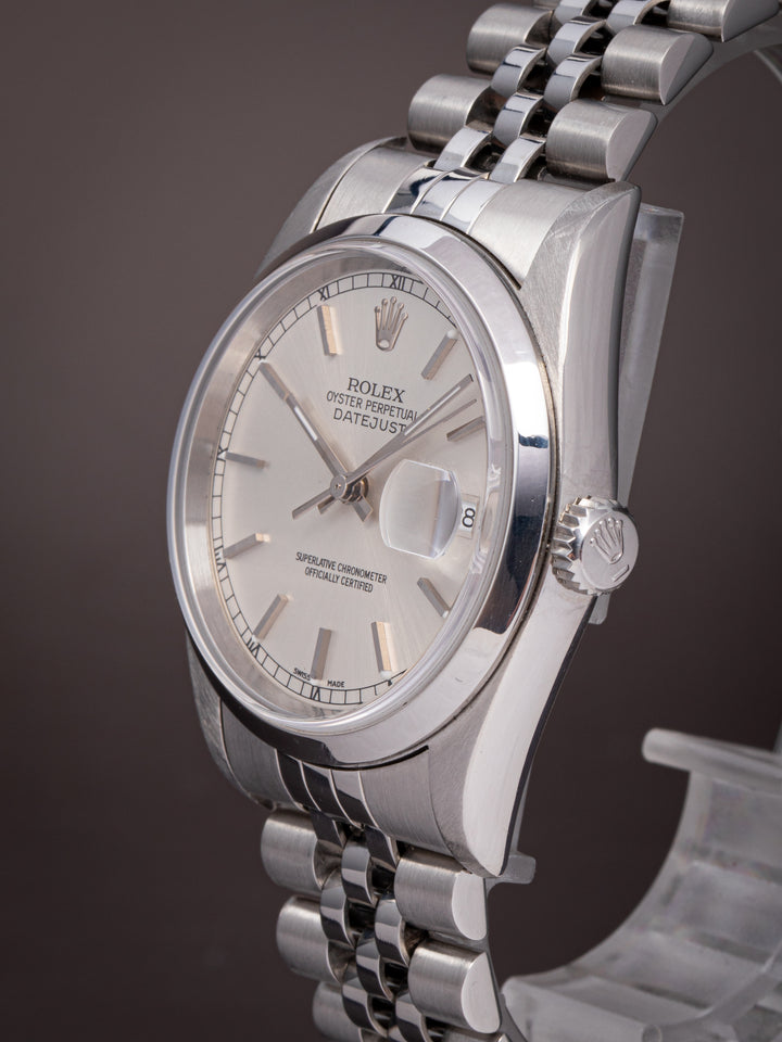 Rolex Stainless Steel Datejust (16200)