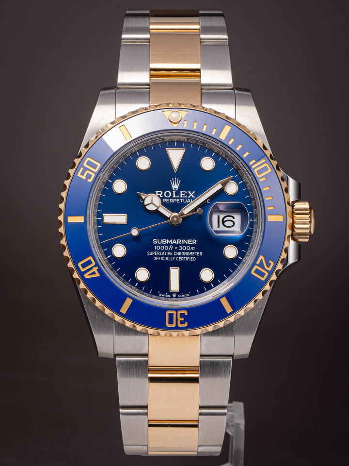 Rolex Stainless Steel and 18k Yellow Gold Submariner Date (126613LB)