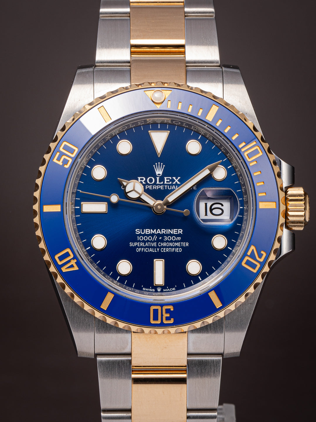 Rolex Stainless Steel and 18k Yellow Gold Submariner Date (126613LB)