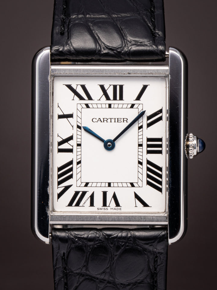 Cartier Stainless Steel Tank Solo Quartz (W5200003)