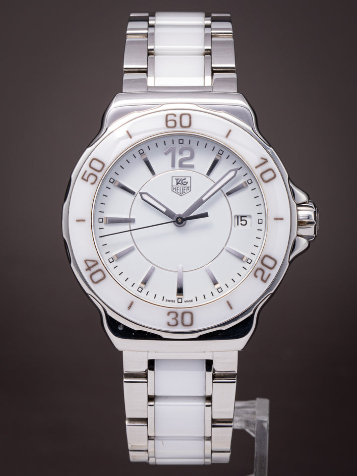 TAG Heuer Stainless Steel and Ceramic Women's Formula 1 Quartz (WAH1211)