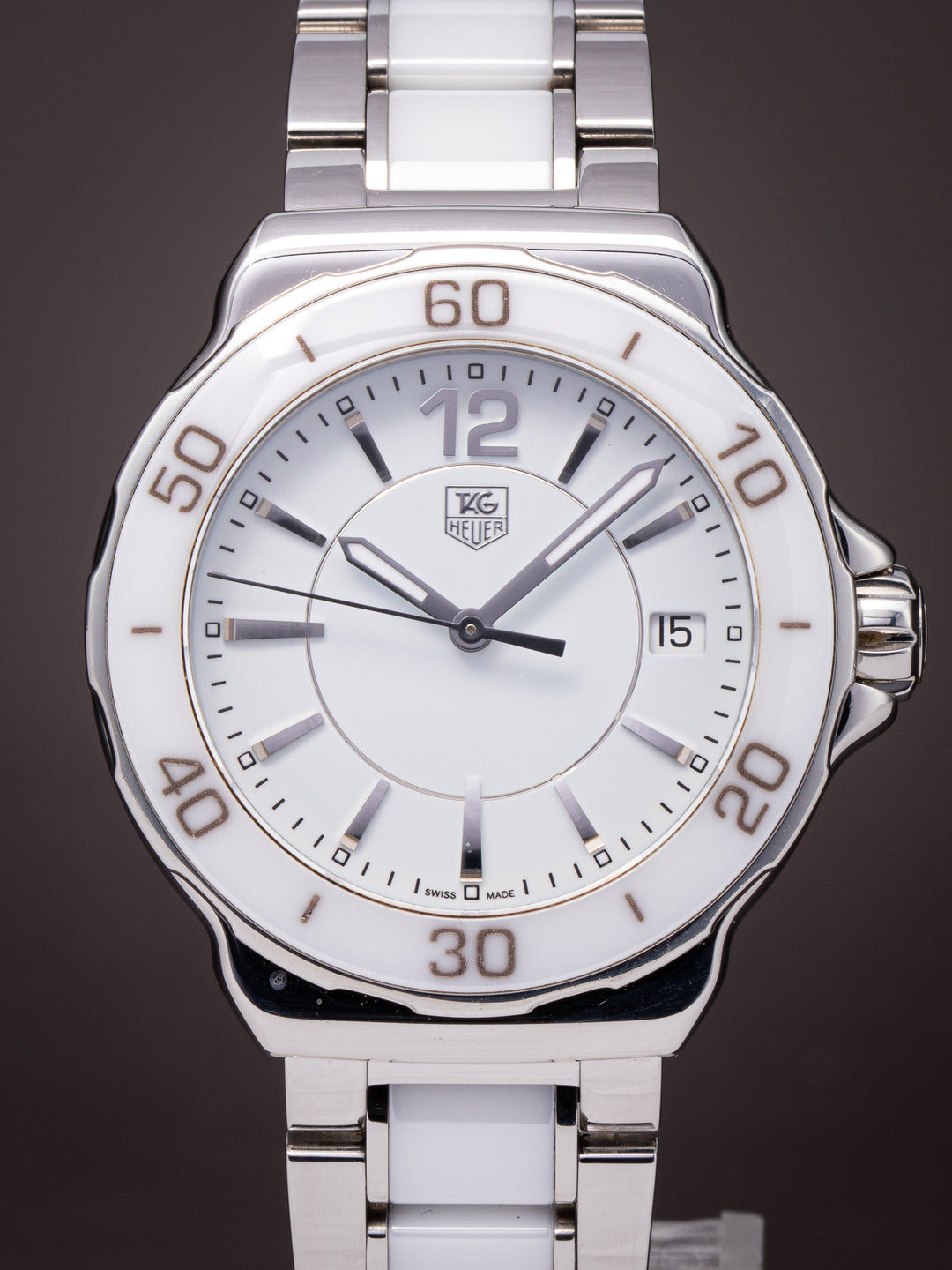 TAG Heuer Stainless Steel and Ceramic Women's Formula 1 Quartz (WAH1211)
