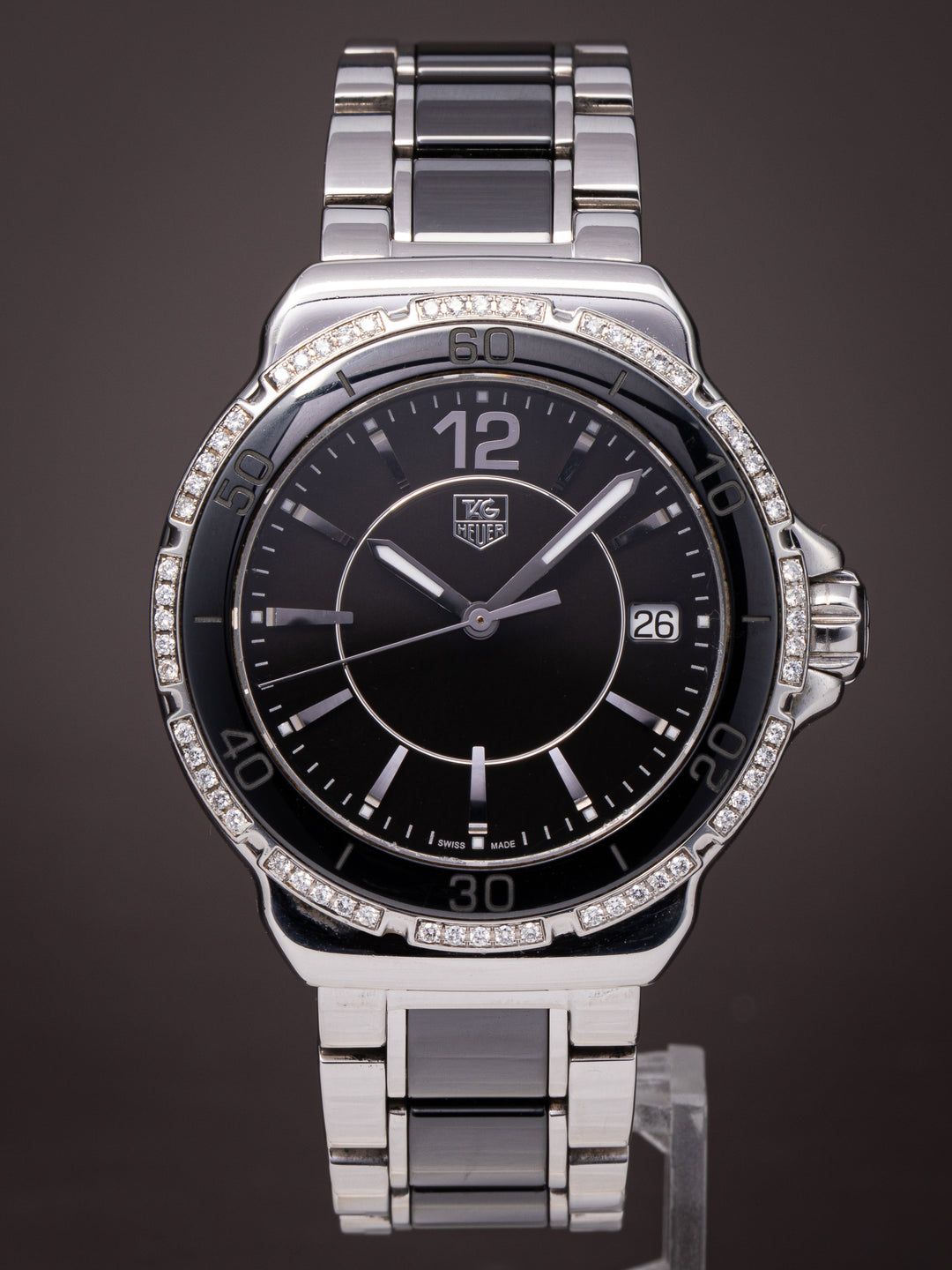 TAG Heuer Stainless Steel and Ceramic Women's Formula 1 Quartz (WAH1212)