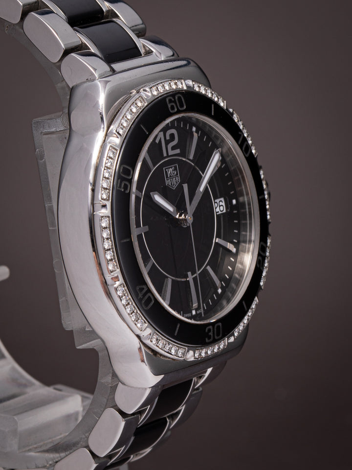 TAG Heuer Stainless Steel and Ceramic Women's Formula 1 Quartz (WAH1212)