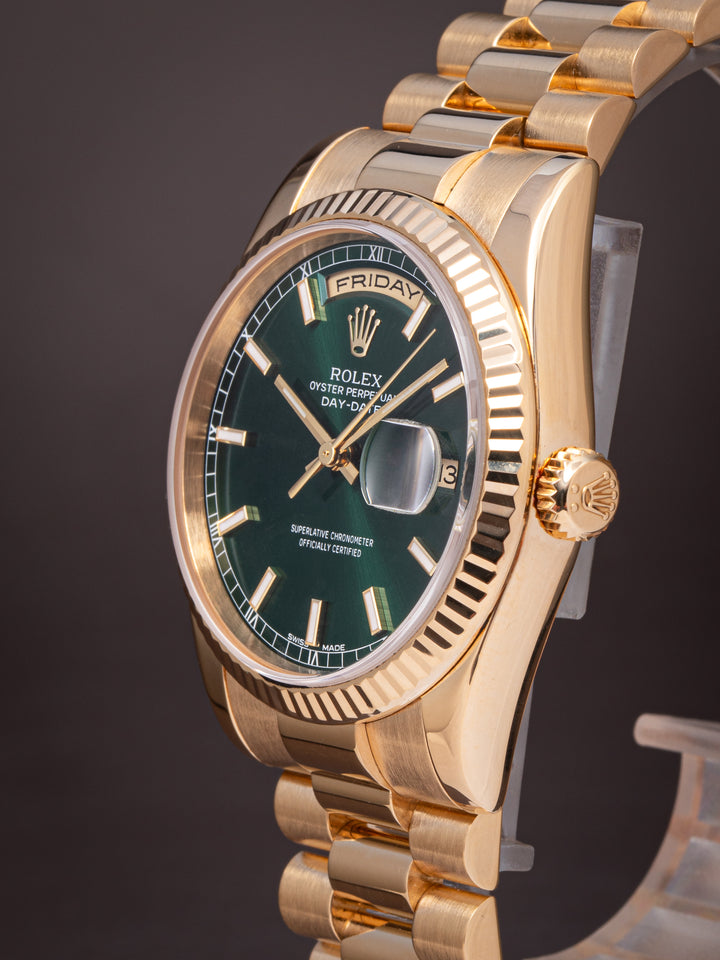 Rolex 18k Yellow Gold Day-Date (118238)