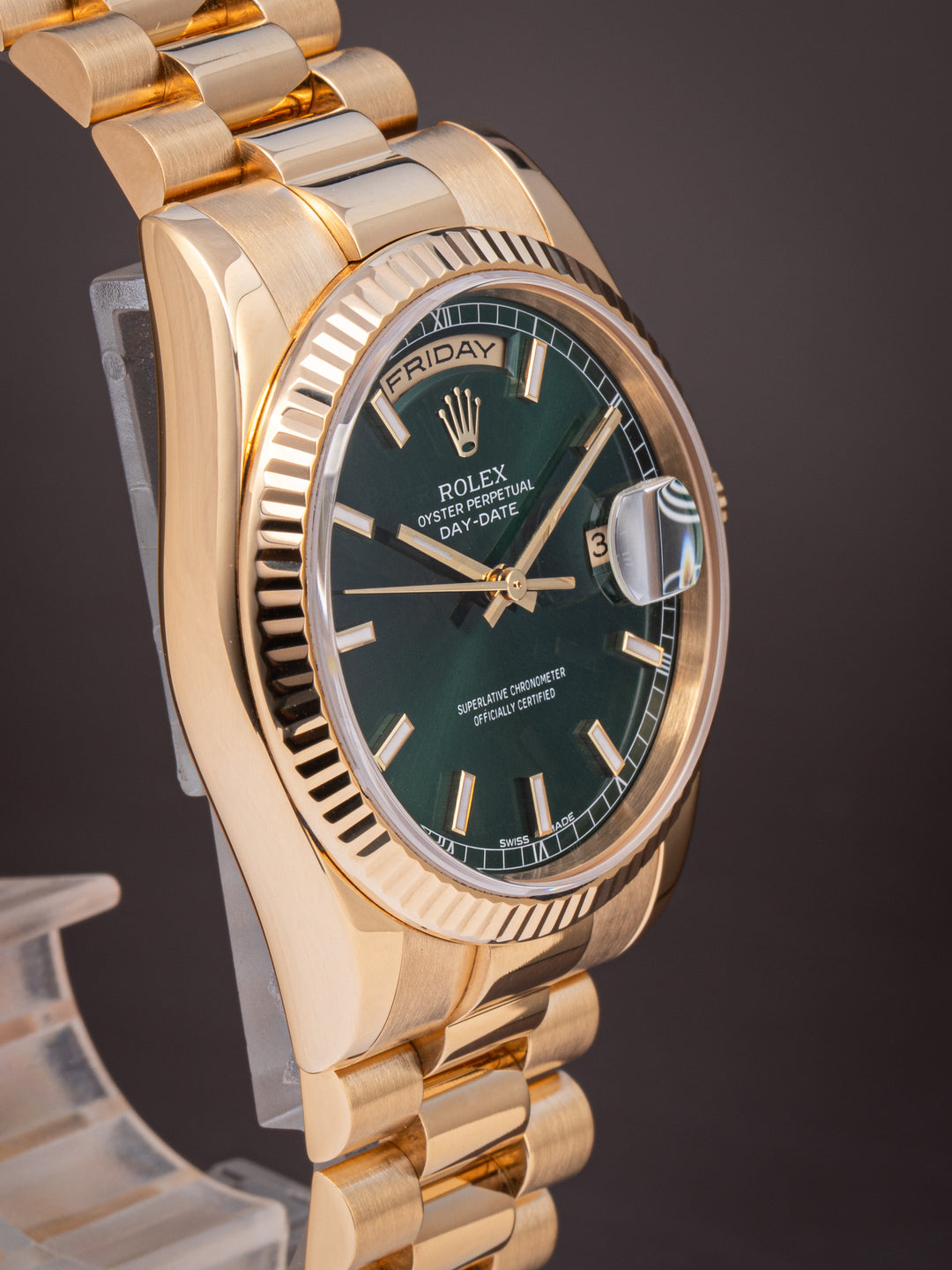 Rolex 18k Yellow Gold Day-Date (118238)
