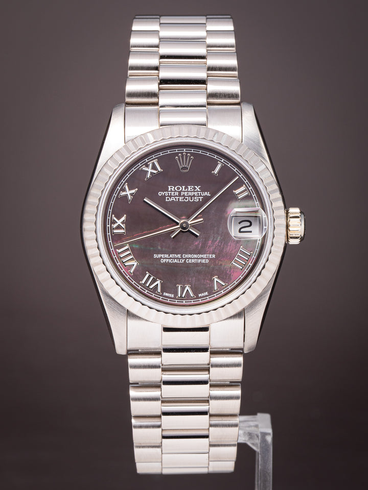 Rolex 18k White Gold Women's Datejust (68279)