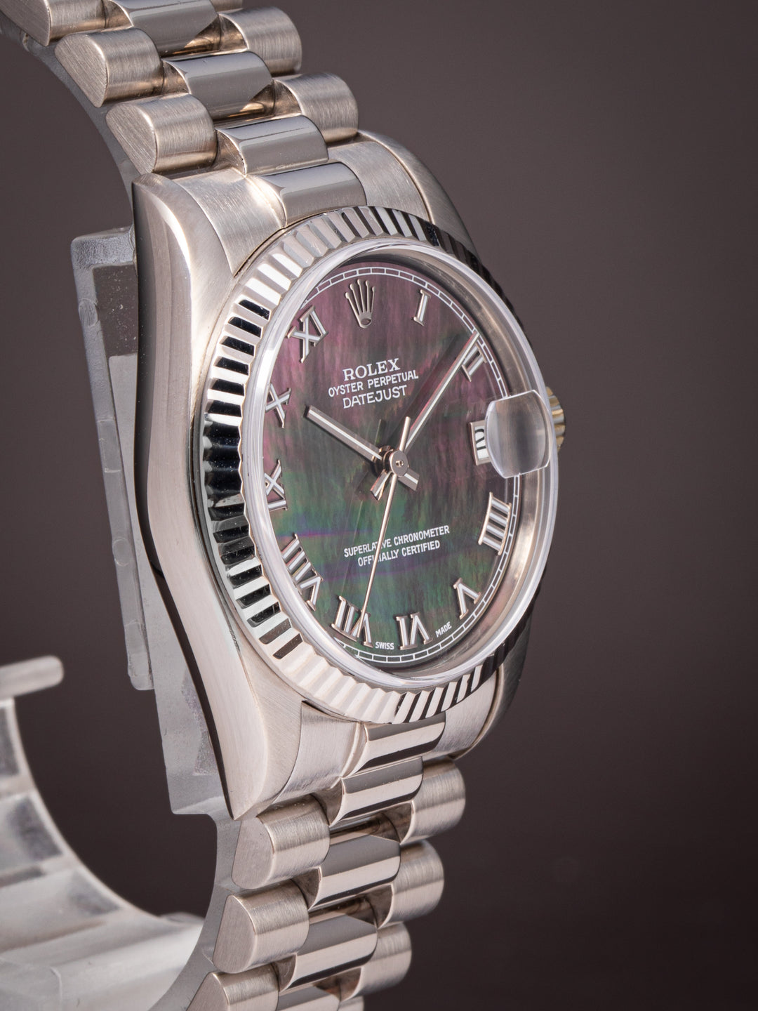 Rolex 18k White Gold Women's Datejust (68279)