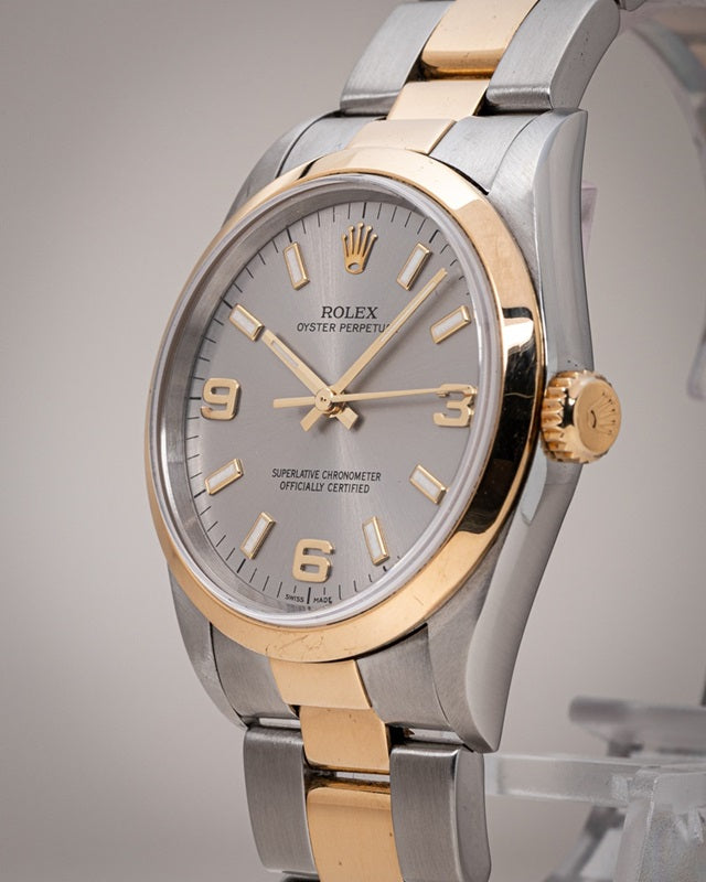 Rolex Stainless Steel and 18k Yellow Gold Oyster Perpetual (14203)