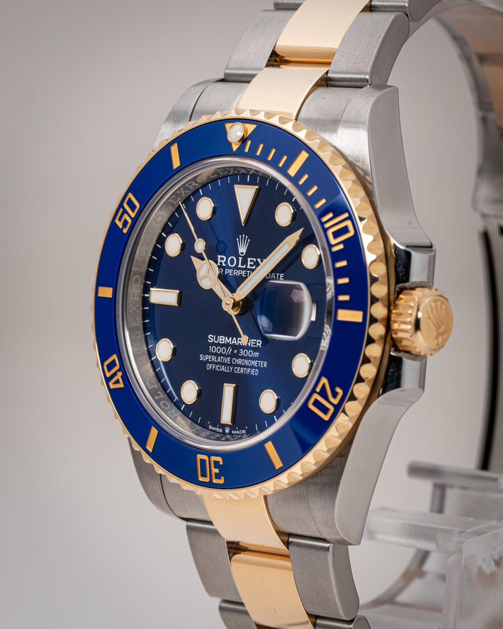 Rolex Stainless Steel and 18k Yellow Gold Submariner Date (126613LB)
