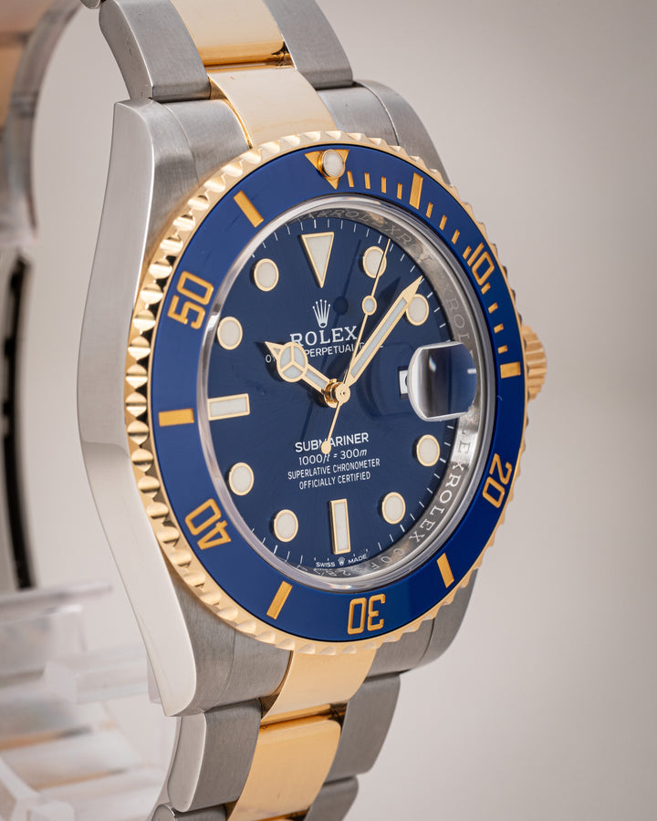 Rolex Stainless Steel and 18k Yellow Gold Submariner Date (126613LB)