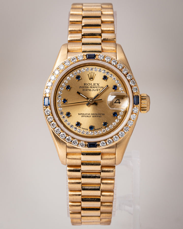 Rolex 18k Yellow Gold Women's Datejust (69088)