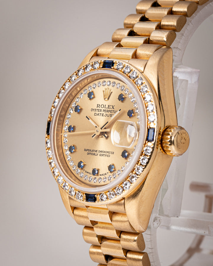 Rolex 18k Yellow Gold Women's Datejust (69088)