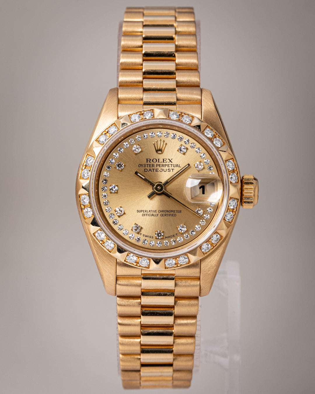 Rolex 18k Yellow Gold Women's Datejust (69258)