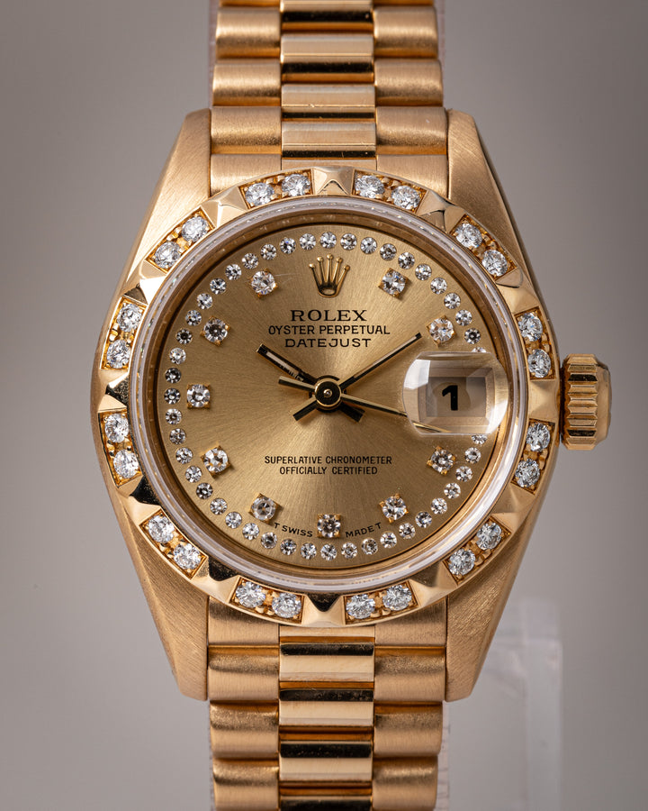 Rolex 18k Yellow Gold Women's Datejust (69258)