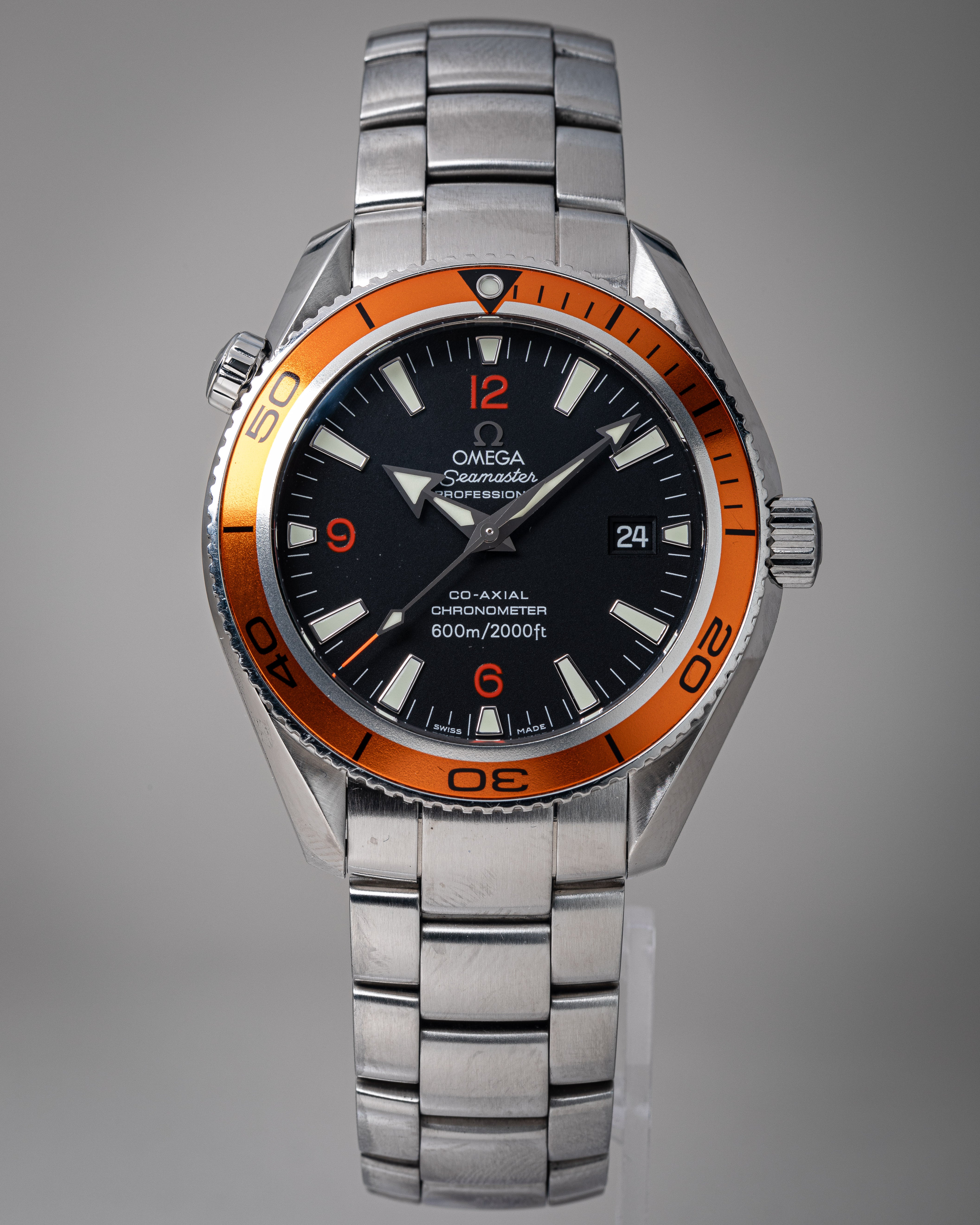 Omega Stainless Steel Seamaster Planet Ocean 42 2201.50.00