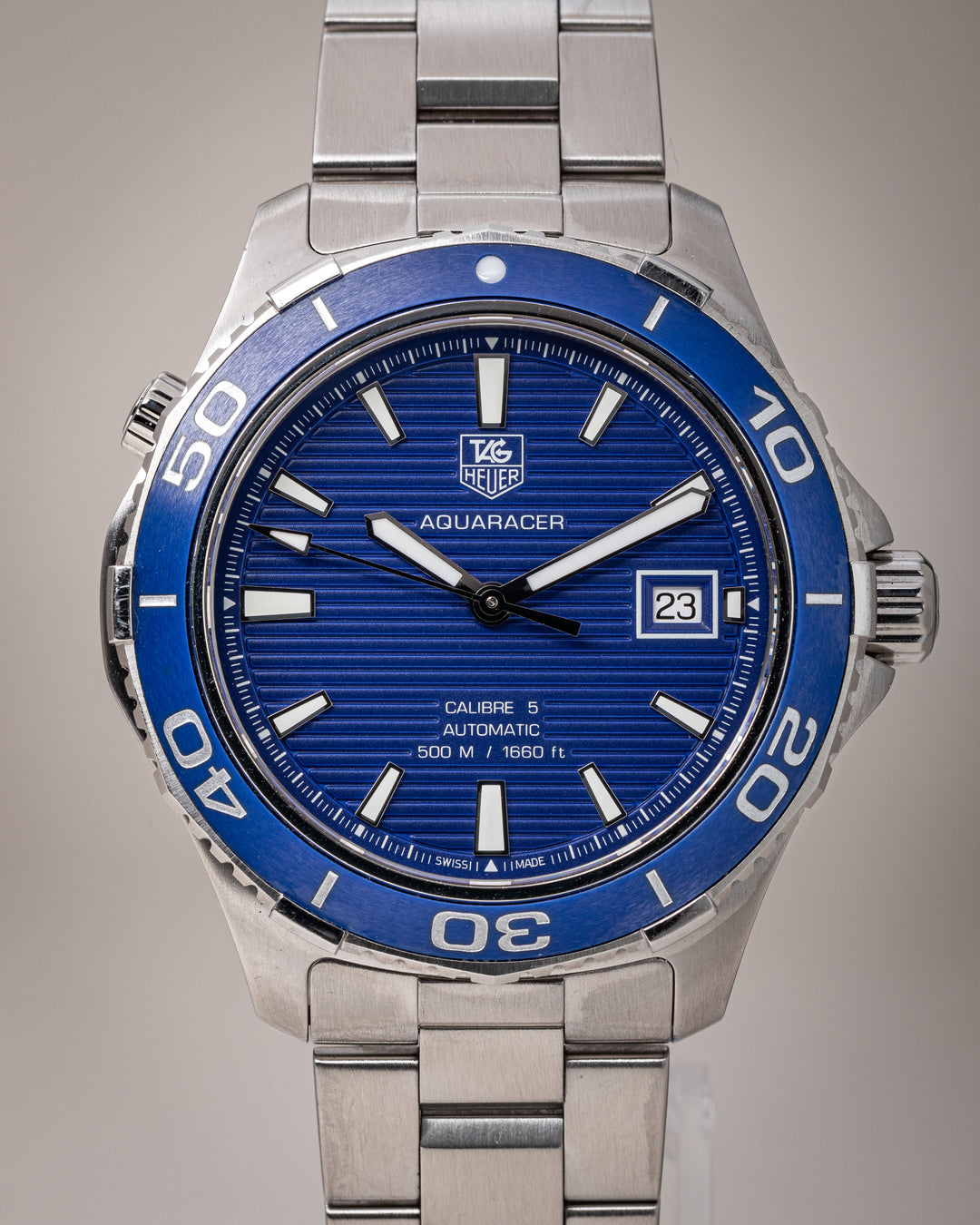 TAG Heuer Stainless Steel Aquaracer 41 (WAK2111)