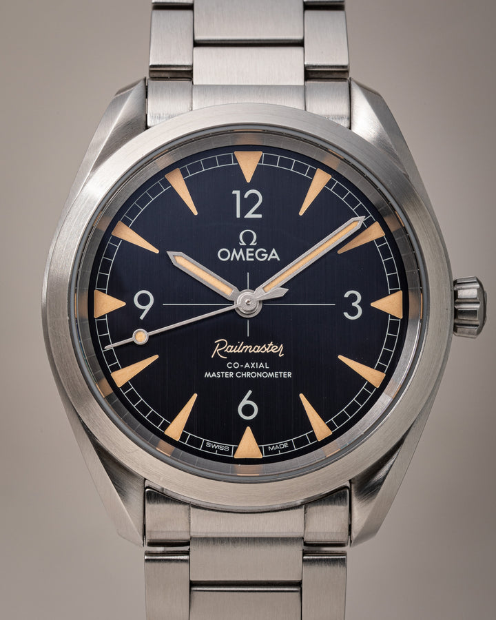Omega Stainless Steel Railmaster (220.10.40.20.01.001)