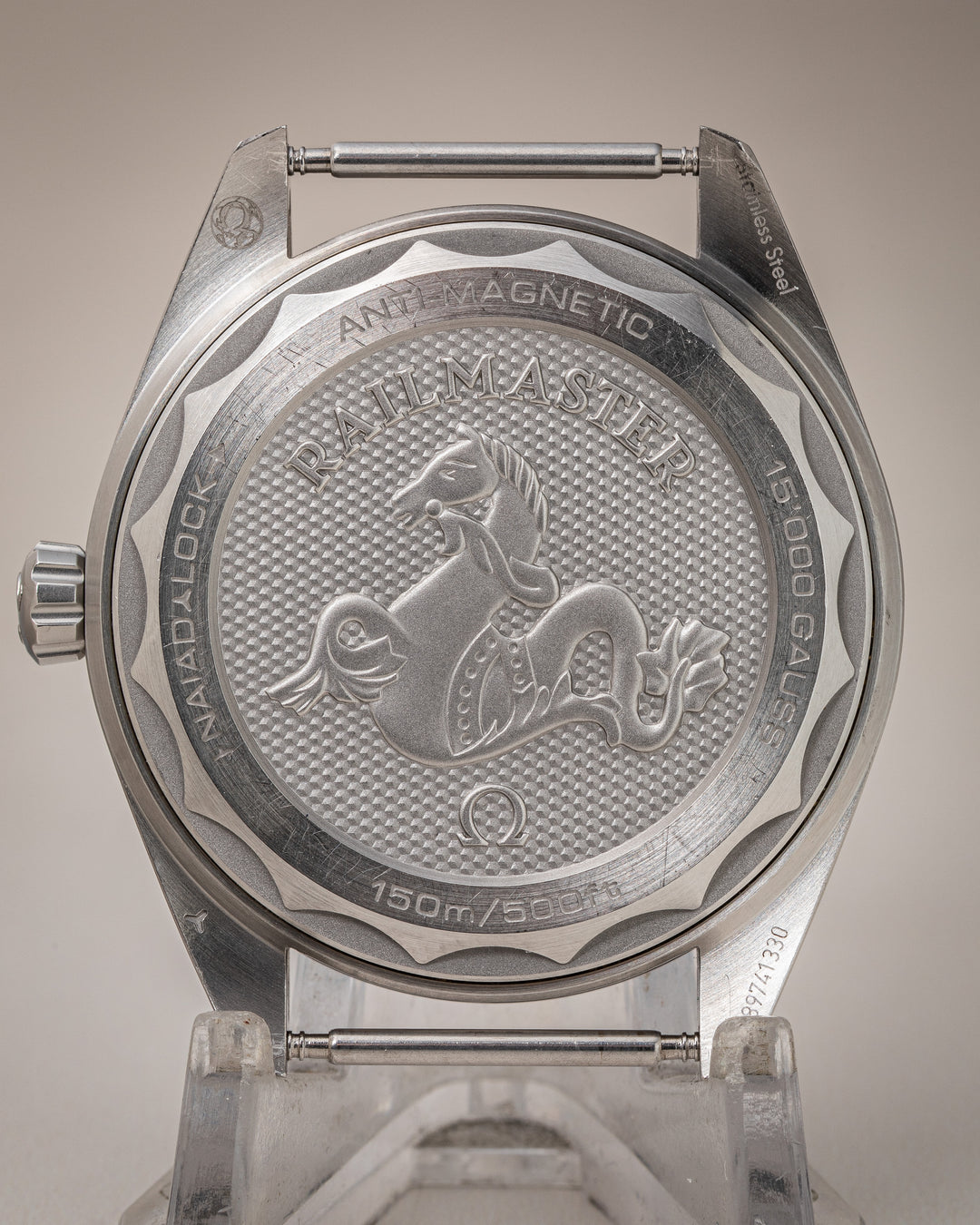 Omega Stainless Steel Railmaster 40 (220.12.40.20.01.001)