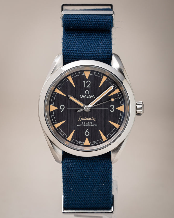 Omega Stainless Steel Railmaster 40 (220.12.40.20.01.001)