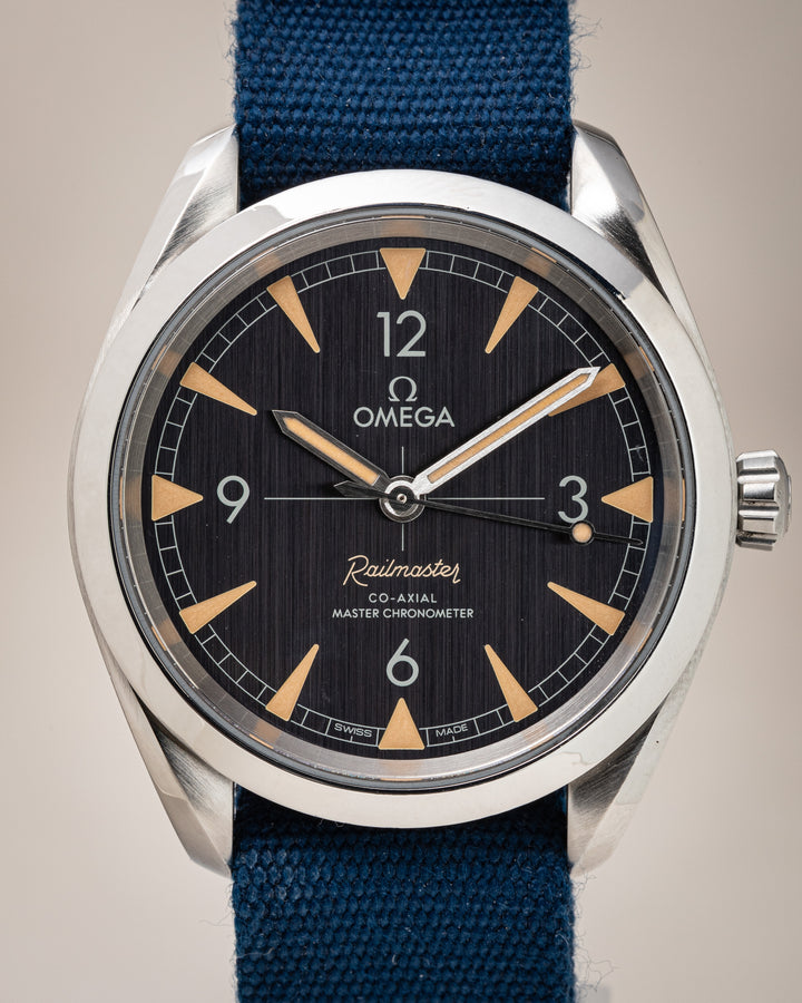Omega Stainless Steel Railmaster 40 (220.12.40.20.01.001)