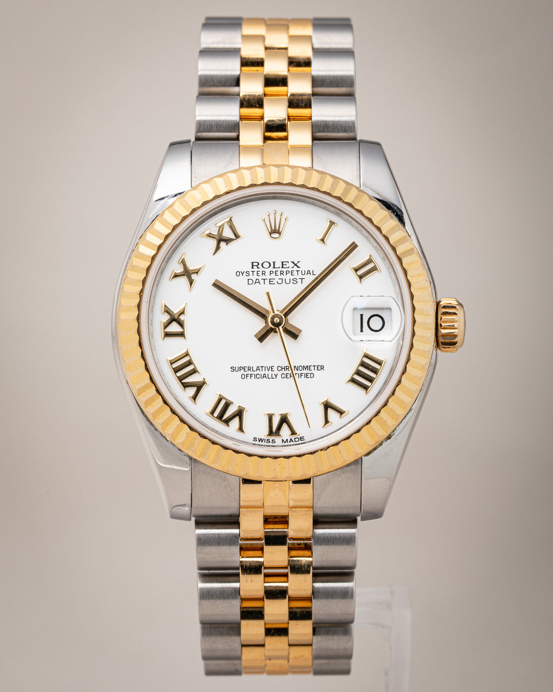 Rolex Stainless Steel and 18k Yellow Gold Women's Datejust (178273)