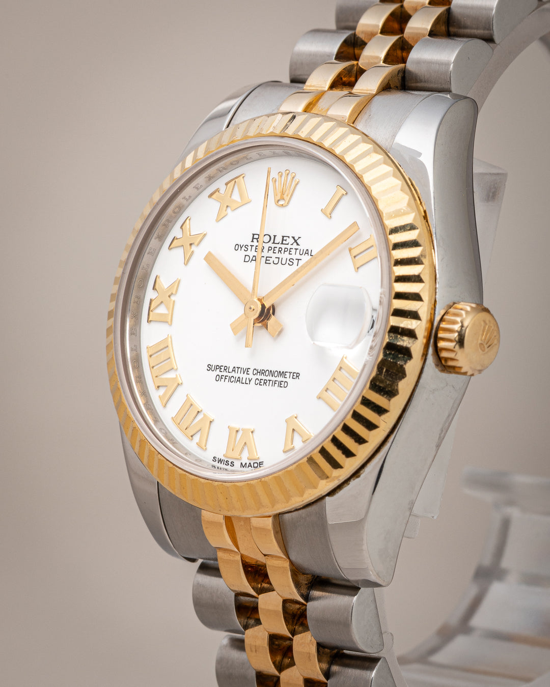 Rolex Stainless Steel and 18k Yellow Gold Women's Datejust (178273)