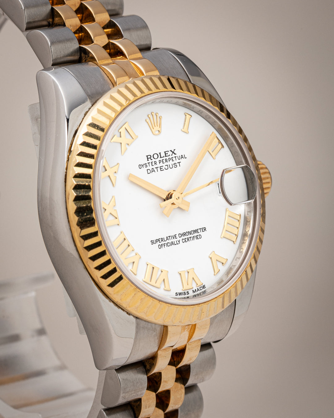 Rolex Stainless Steel and 18k Yellow Gold Women's Datejust (178273)