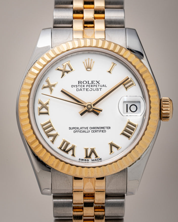 Rolex Stainless Steel and 18k Yellow Gold Women's Datejust (178273)