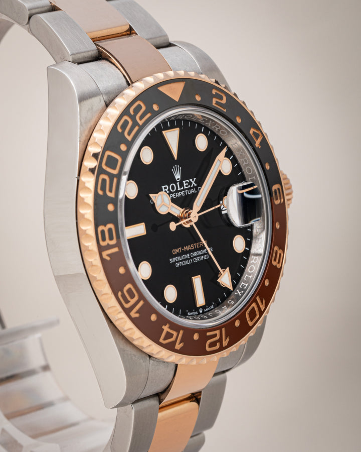 Rolex Stainless Steel and 18k Rose Gold GMT-Master II (126711CHNR)