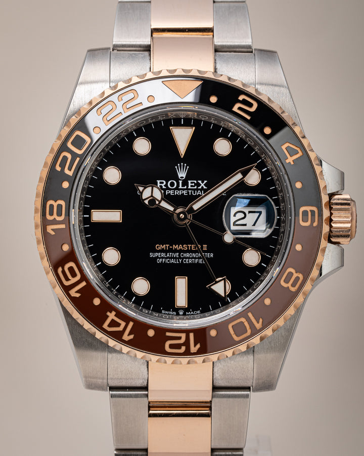 Rolex Stainless Steel and 18k Rose Gold GMT-Master II (126711CHNR)