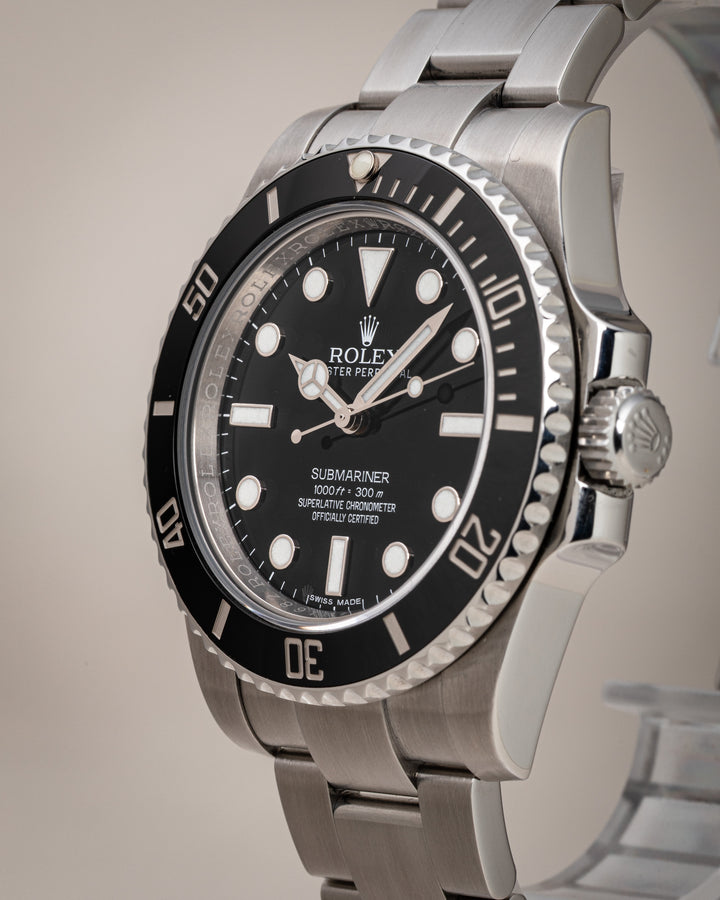 Rolex Stainless Steel Oyster Perpetual Submariner (114060)