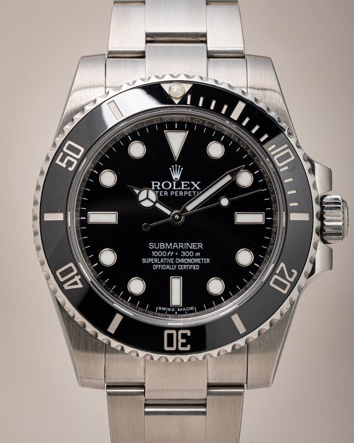 Rolex Stainless Steel Oyster Perpetual Submariner (114060)