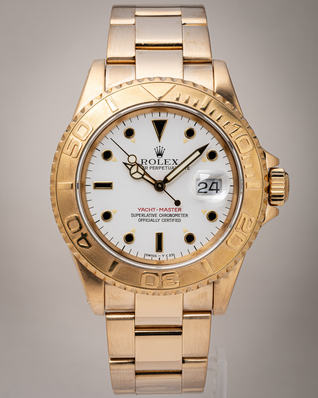 Rolex 18k Yellow Gold Yacht-Master (16628)