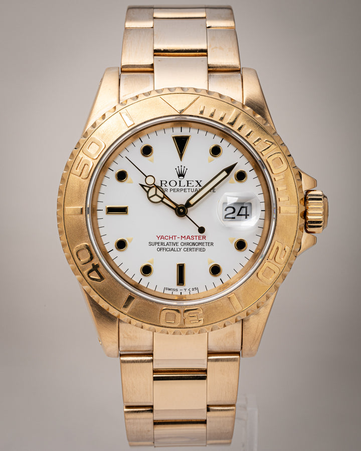 Rolex 18k Yellow Gold Yacht-Master (16628)