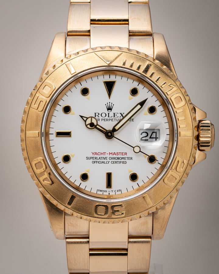 Rolex 18k Yellow Gold Yacht-Master (16628)