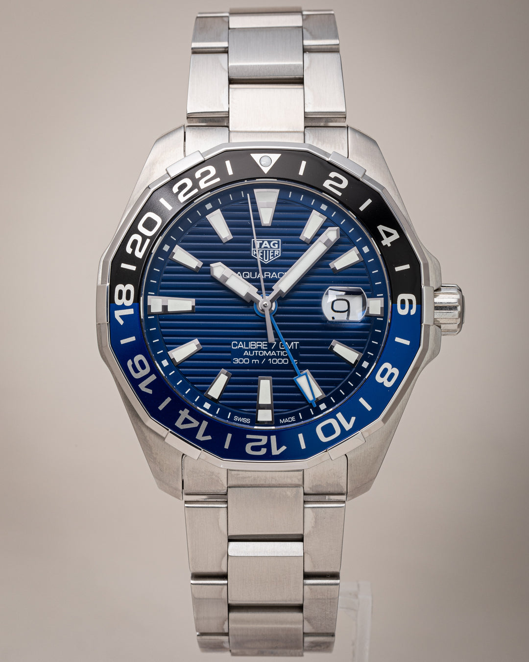 TAG Heuer Stainless Steel Aquaracer GMT Automatic (WAY201T)