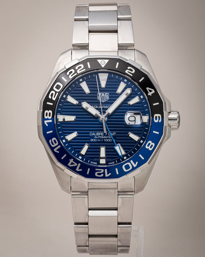 TAG Heuer Stainless Steel Aquaracer GMT Automatic (WAY201T)
