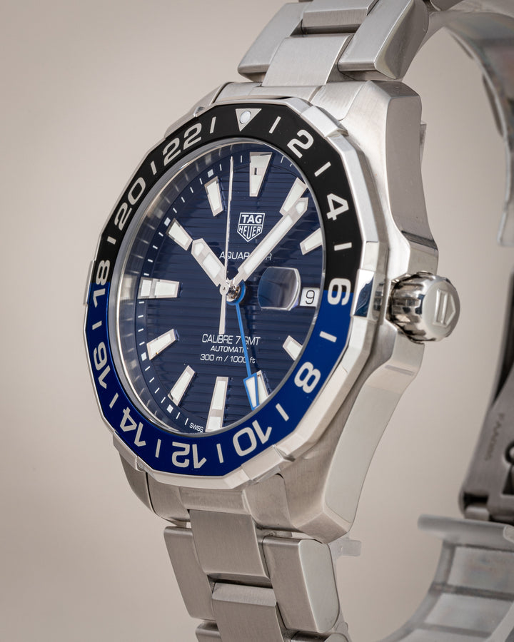 TAG Heuer Stainless Steel Aquaracer GMT Automatic (WAY201T)