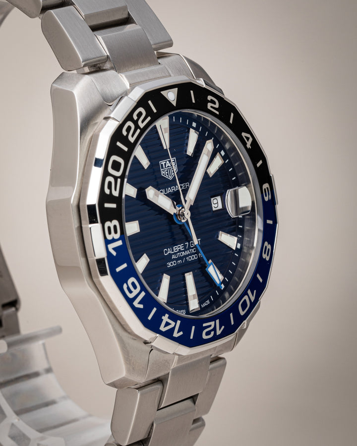 TAG Heuer Stainless Steel Aquaracer GMT Automatic (WAY201T)