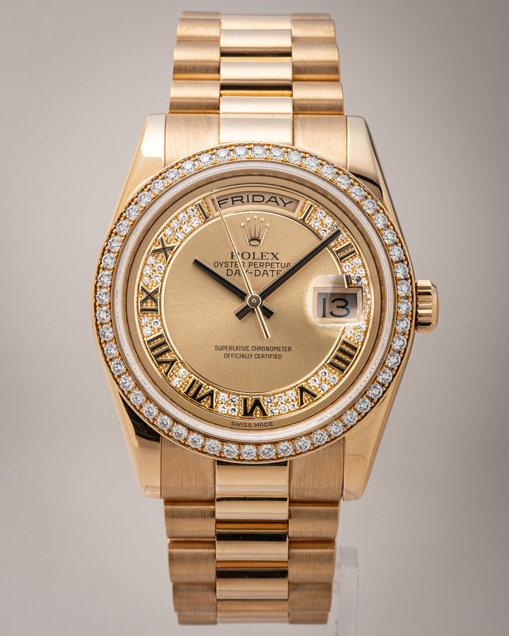 Rolex 18k Yellow Gold Day-Date (118348)