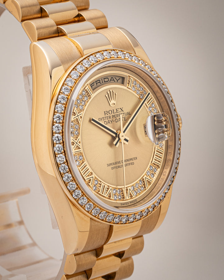 Rolex 18k Yellow Gold Day-Date (118348)