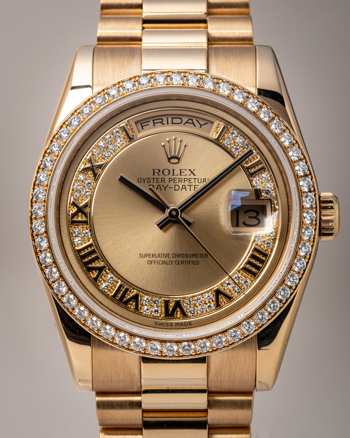 Rolex 18k Yellow Gold Day-Date (118348)
