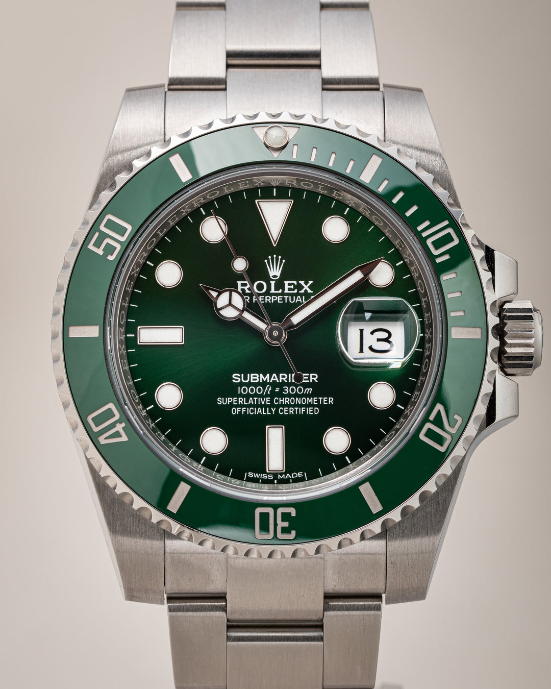 Rolex Stainless Steel Submariner Date (116610LV)