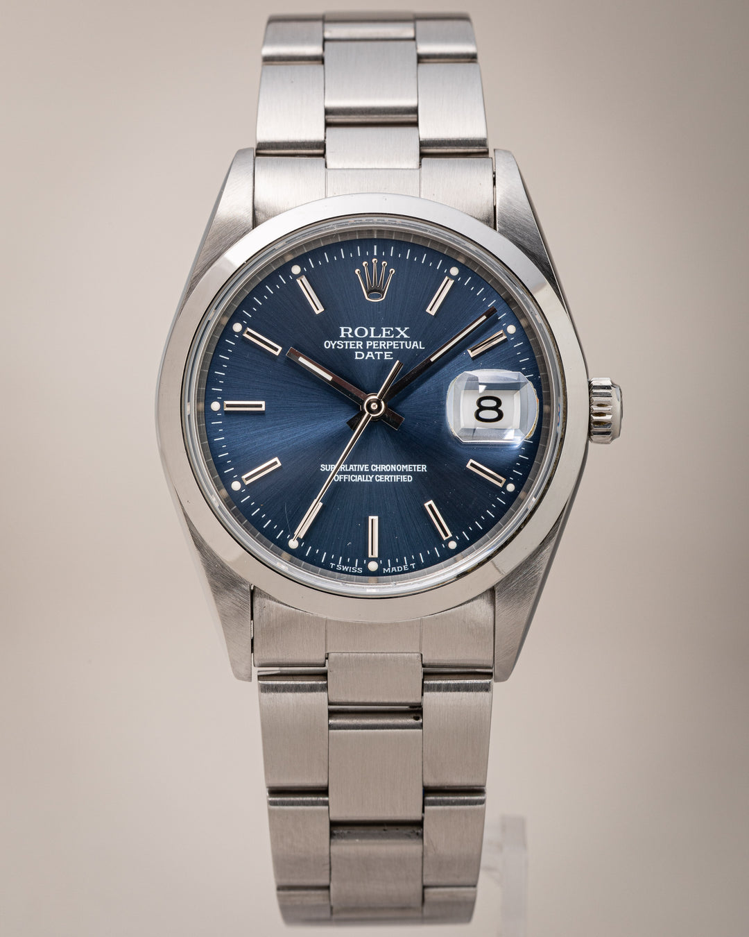 Rolex Stainless Steel Date (15200)
