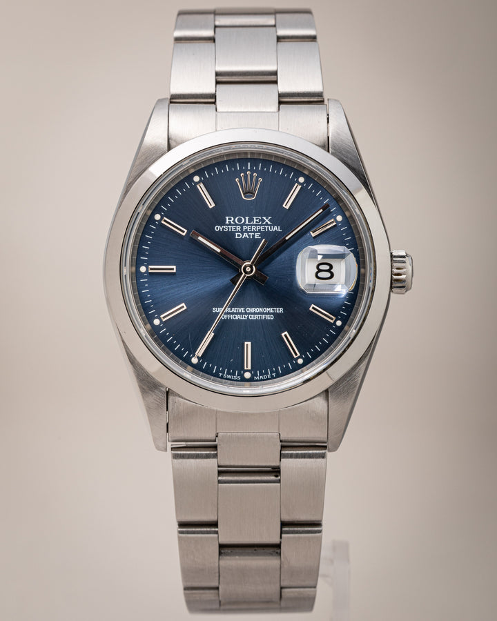 Rolex Stainless Steel Date (15200)