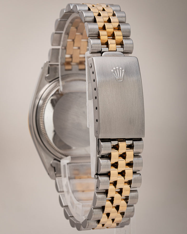 Rolex Stainless Steel and 18k Yellow Gold Datejust (16013)