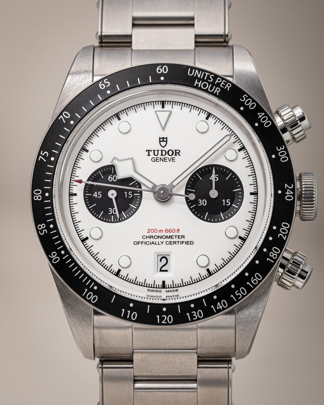 Tudor Stainless Steel Black Bay Chrono (79360N)