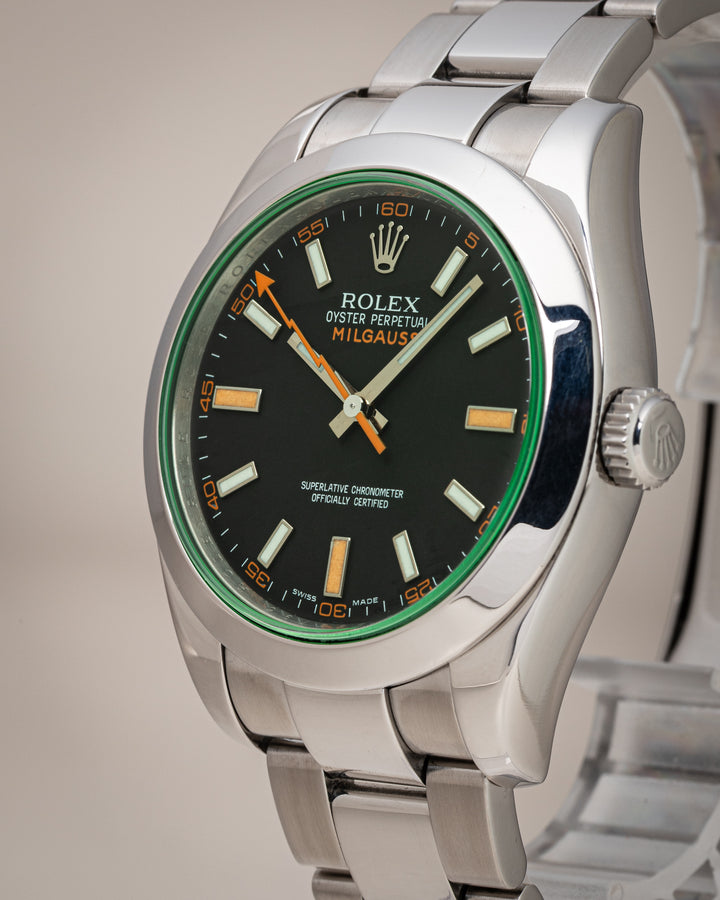 Rolex Stainless Steel Milgauss (116400GV)