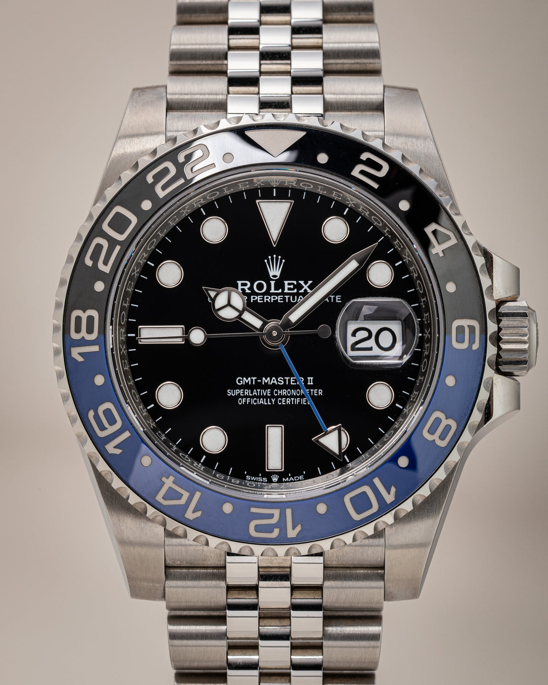 Rolex Stainless Steel GMT-Master II (126710BLNR)